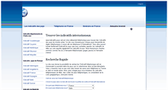 Desktop Screenshot of indicatifs-pays.net