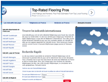 Tablet Screenshot of indicatifs-pays.net