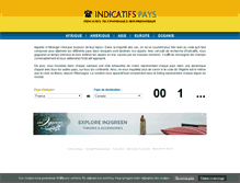 Tablet Screenshot of indicatifs-pays.com